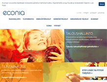 Tablet Screenshot of econia.com